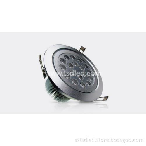 18x1W Aluminum LED Downlight (TD-CLW18-01)